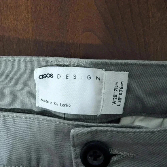 3/$30 Asos Slim Chinos - Picture 5 of 7